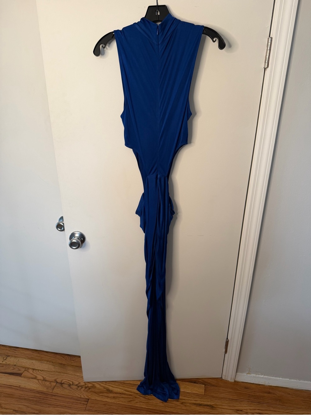 NBD Royal Blue Backless Cutout Maxi Dress - Picture 3 of 3